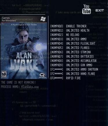 Alan wake 2 коды. Чит коды для alan Wake. Alan Wake трейнер. Бесконечные патроны alan Wake. Трейнер/Trainer Stalker: судьба зоны 0.8 (+11) [0.8.0.4] LIRW / GHL.